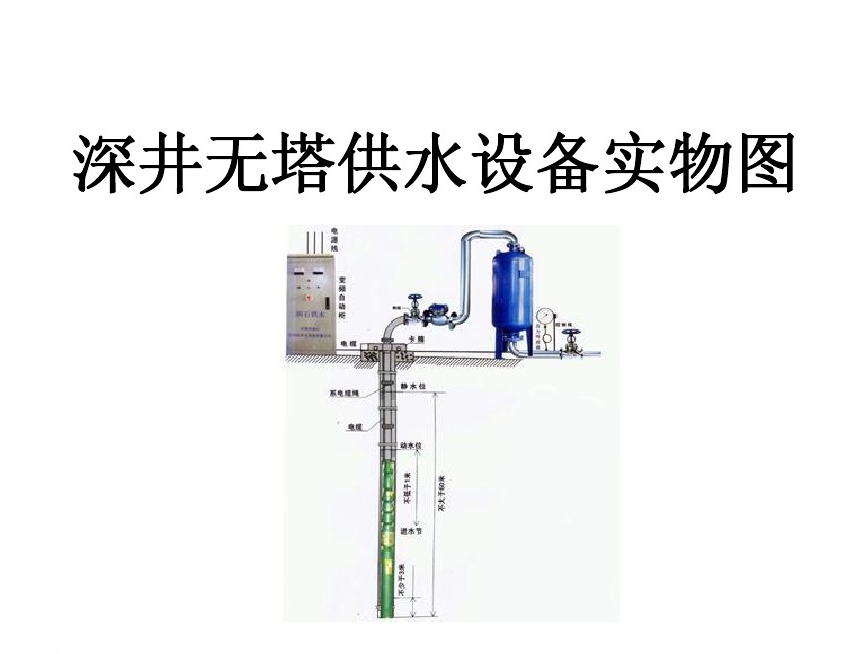 威海文登区井泵无塔式供水设备